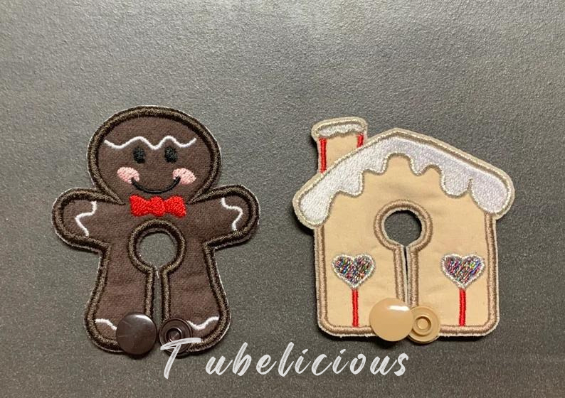 Gingerbread Man/House G Tube Pad image 0