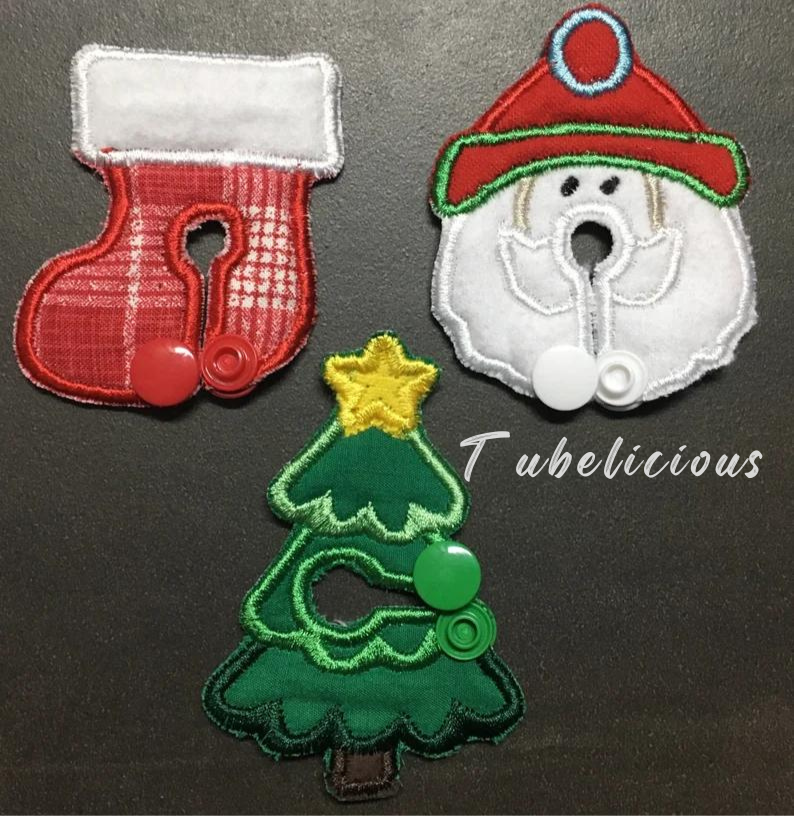 Christmas G Tube Pad image 0