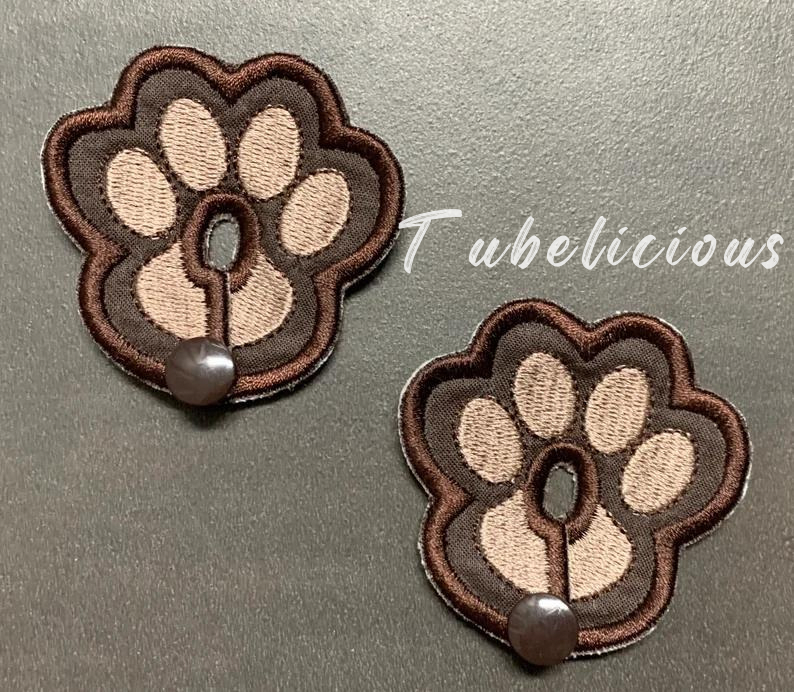Puppy Print G Tube Pad image 0