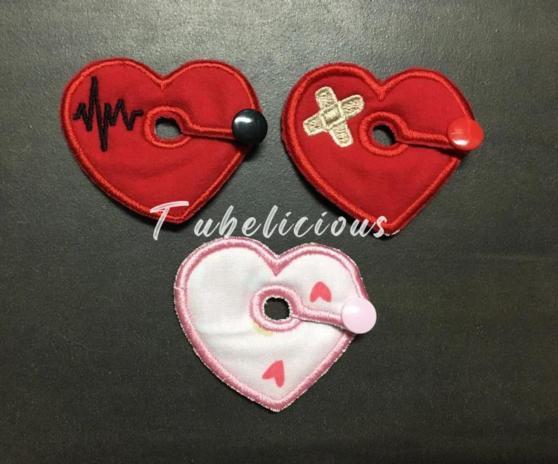 Heart G Tube Pad image 0