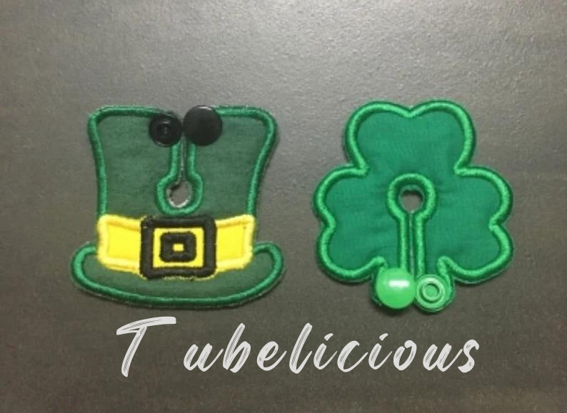 St. Patrick’s Day G Tube Pad image 0