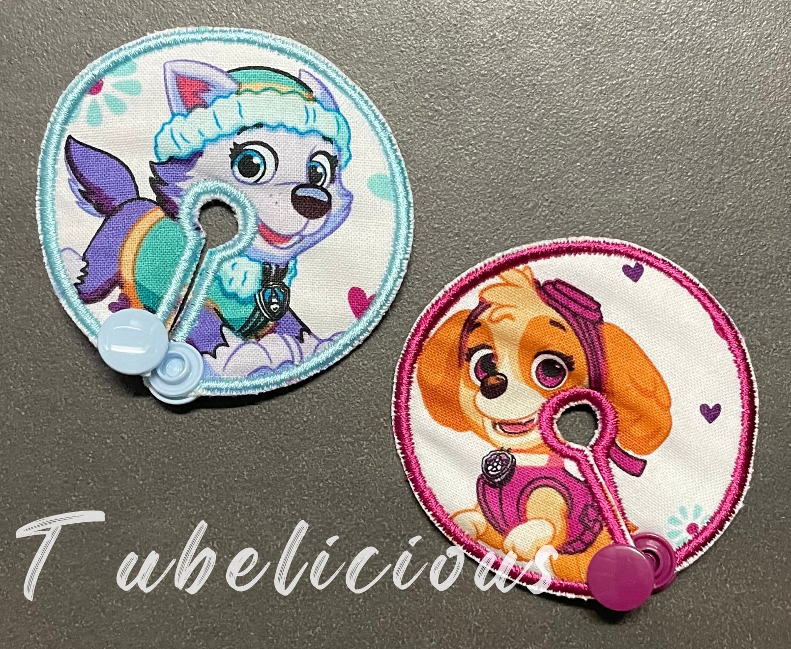 Girl Puppy  G Tube Pad image 0