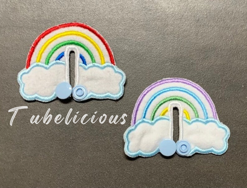 Rainbow G Tube Pad image 0